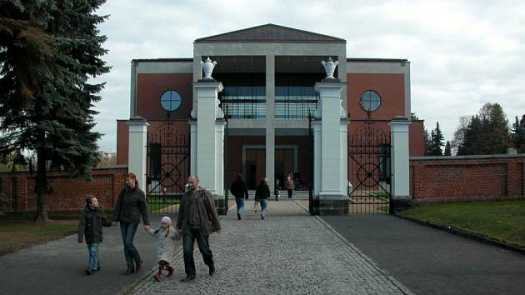 Smuteční síň na Městském hřbitově