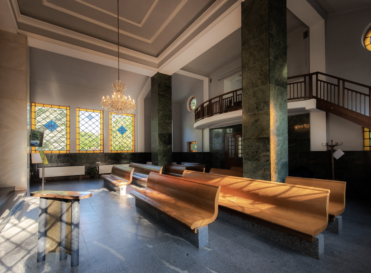 Pohřeb ve smuteční síni